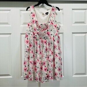 Torrid Pink Floral Dress Size 16